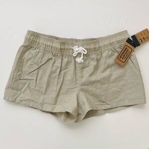 OFFSHORE SURF SHOP CARLSBAD Casual Tan Khaki Abbey Shorts Beach Ocean Large